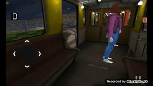 Катаюсь на Красной стреле еж3 в метро Subway Simulator 3D