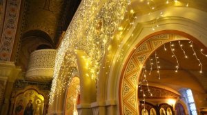 Тропарь, кондак, величание Рождеству Христову.