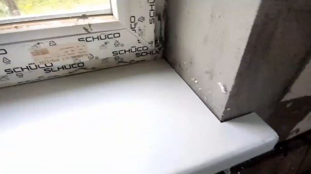Мой первый монтаж подоконника. Это легко. Показываю, как самостоятельно установить подоконник.