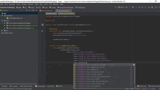 How to Remove Title Bar and Navigation Bar Programmatically in Android Studio смотреть онлайн