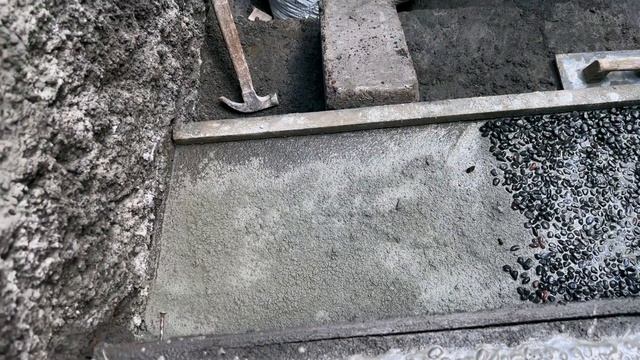 Легендарная технология облицовки дорожек и ступенек мелкими камнями на Бали