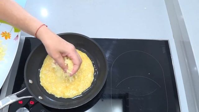 Закусочный  Кабачковый Рулет  на Сковороде / Очень Вкусный Рецепт.