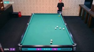 "Получилось! и танец победителя (2 часть.)", Сталев - Крыжановский. Коммерция. Бильярд (московская)