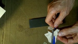ГУАНСИ - китайский природный камень. КАК ЗАСТАВИТЬ ЕГО РАБОТАТЬ ТОНЬШЕ для финиша бритвы.