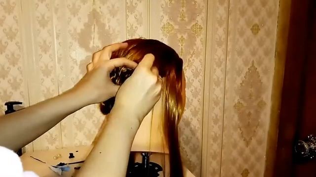 Урок 29.Прическа с розами? Романтичная прическа на выпускной?пприческа на свадьбу? Мастер-класс?