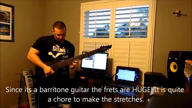 Agile Interceptor Barritone 8 String Demo смотреть онлайн