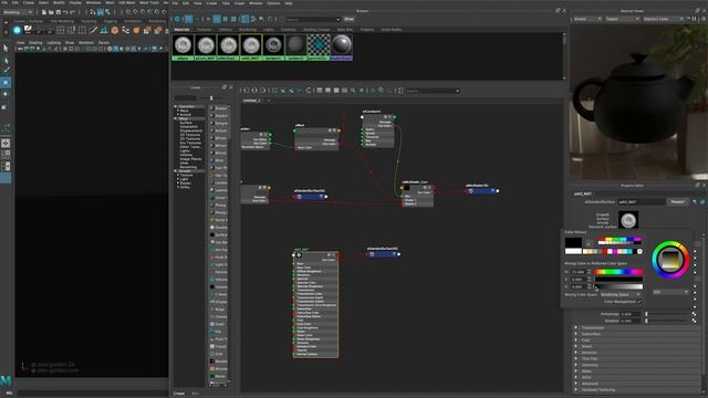 Autodesk Maya Tutorial | Add Ambient Occlusion and Curvature