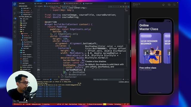 Flutter UI Tutorial - Designing Online Course App UI Design Figma Community (Figma to Flutter)