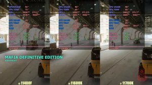 i5 11400 vs i5 11600k vs i7 11700k