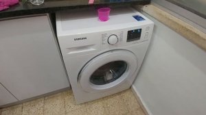 מכונת כביסה סמסונג WF80F5 חדשה התקבלה תקולה |2017.12.08