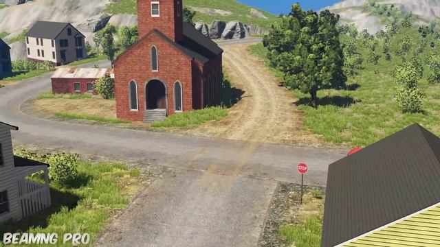 Crossroad Crashes Compilation #3 - BeamNG Drive - HD смотреть онлайн