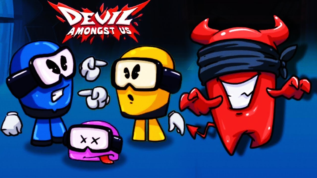 AMONG US Devils Amongst Us ? Murder Mystery Глупец или Дьявол Social Deduction Game ?
