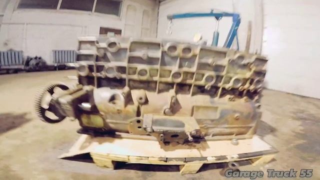 DAF 95 Ремонт мотора. смотреть онлайн