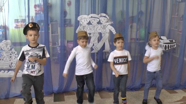 Поздравление воспитанников МОУ "ООШ п.Анисовский"с днем Защитника Отечества смотреть онлайн