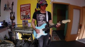 Electric Eye on Vintage Strat Wilkinson WVS 60's Alnico V Pickups