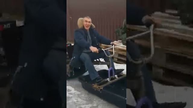 Самодельный мотобуксировщик смотреть онлайн