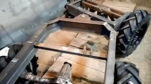 Сборка минипогрузчика. Рама.