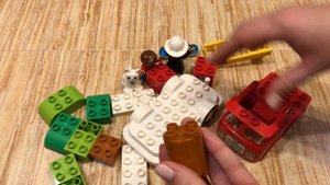 Lego Duplo набор пожарная машина