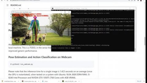 Human Action Recognition with OpenPose #research #openpose