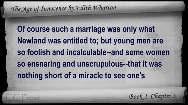 Chapter 05 - The Age of Innocence by Edith Wharton смотреть онлайн