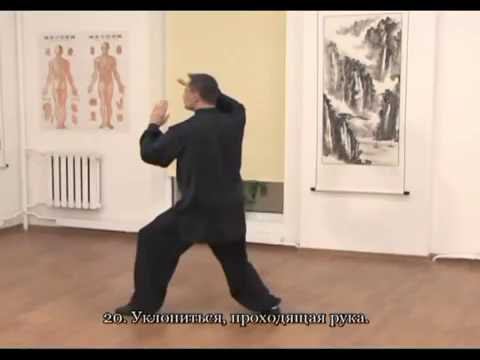 Тайцзи-цюань Ян 24ф. - подробности №19-20 формы с доктором Бутримовым. Ассоциация Даоинь России