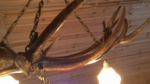 Светильники из рогов оленя своими руками.mp4