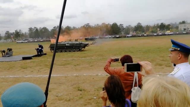 День ВДВ 11ОДШБр 02.08.2018 Улан-Удэ Сосновый Бор часть 1 смотреть онлайн