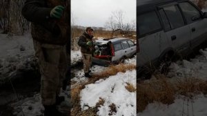 Тойота кариб, поездка на охоту