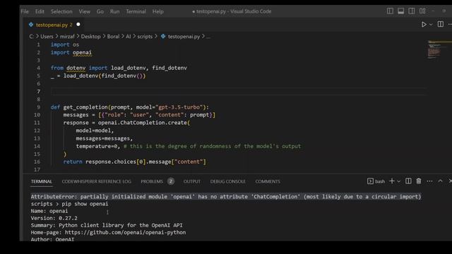 SOLVED - OpenAI API Error