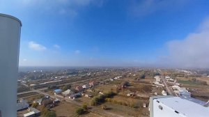 Вид с верху п.Кызылкум, Жетысай.