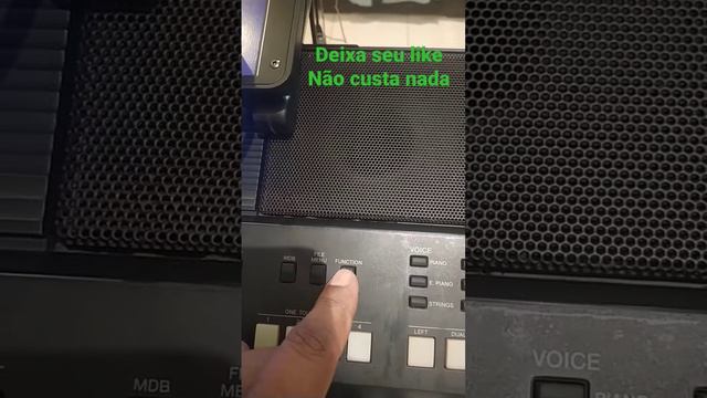 dica de volume #configuração de volume #mais qualidade no  teclado Yamaha