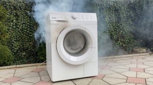 Stress test: FIREWORKS vs Gorenje SensoCare washing machine