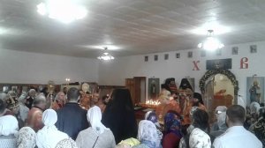 Владыка Герман возглавил Божественную литургию 7.06.2016 в Екатерино-Лебяжской Николаевской пустыне.