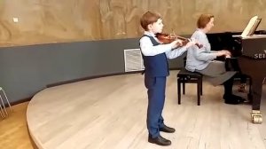 А. Комаровский #Вперегонки #скрипка #КостяМатвеев