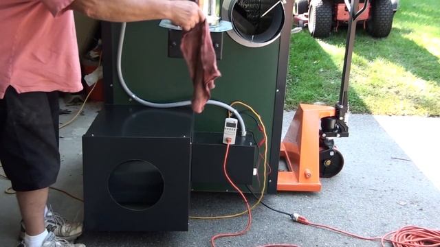 Hopsco ODF1500 Blower fan and induction fan operation смотреть онлайн