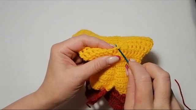 Как вязать платье для куклы крючком.3 часть Платье с рюшами крючком для Паолы Платье связано крючко