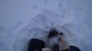 Зимняя рыбалка на окуня с подводной камерой Calypso