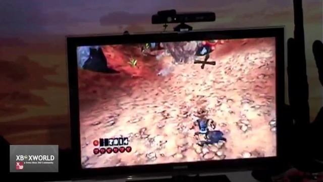 The Gunstringer, Gameplay (gamescom 2011, Microsoft Play Day) XBOX 360 Kinect смотреть онлайн