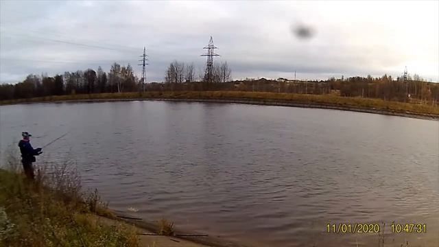 Рыбалка на канале имине Москвы на станции Икша (часть №1).