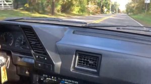 1987 Nissan Sentra Driving Video BAT