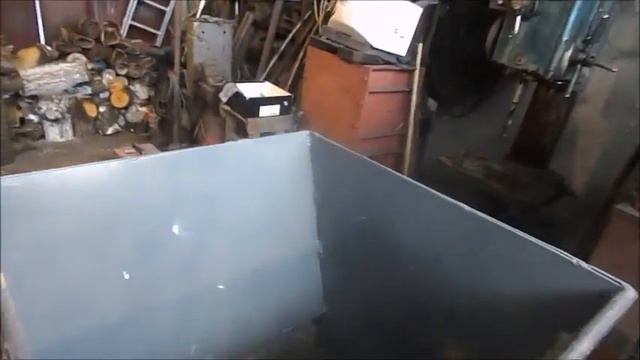 Щековая дробилка на стекло