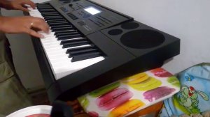 На синтезаторі CASIO CTK-6200 Розовые розы