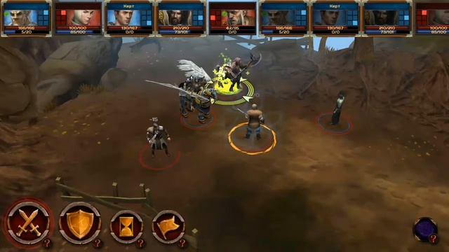 Lords of Discord - MMORPG на андроид в стиле Disciples 2. смотреть онлайн