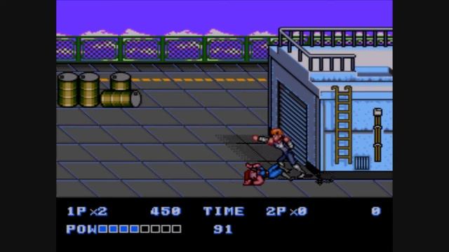 Double Dragon II: The Revenge Sega Megadrive/Genesis Review смотреть онлайн