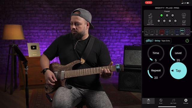Гитарный и басовый усилитель для наушников Nux MP-3 Mighty-Plug Pro