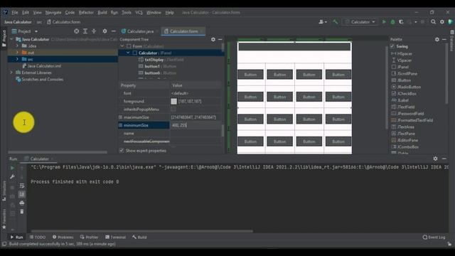How to create a calculator in IntelliJ Idea | Part 1 смотреть онлайн