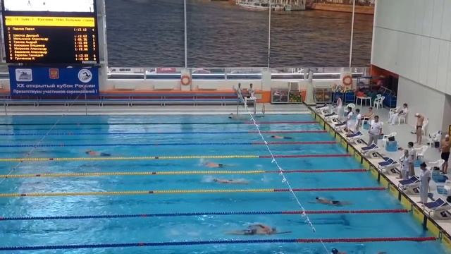 200 вольный стиль муж., 3 заплыв (Point Break 2 дорожка) смотреть онлайн