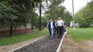 Глава Реутова осмотрел состояние дворовых территорий 15.08.23