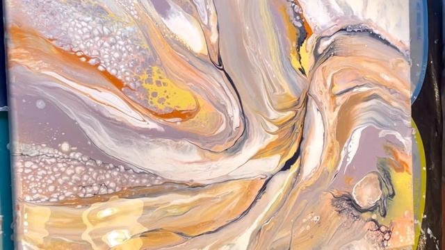 Fluid Art Painting #fluidart #abstractpainting #pourpainting #modernarts смотреть онлайн