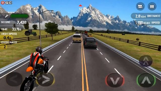 Race the Traffic Moto - Motor Racing Games - Android Gameplay FHD
